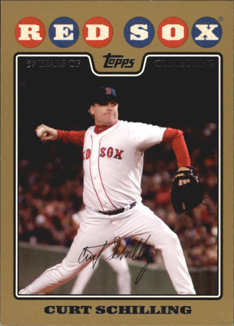 2008 Topps Curt Schilling 550 Baseball Card EBay
