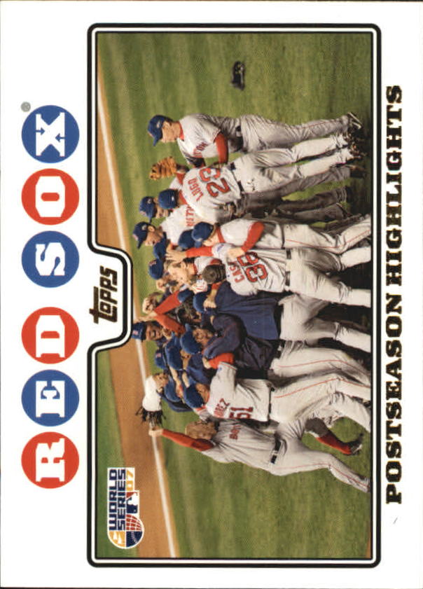 2008 Topps Gold Foil #234 Boston Red Sox