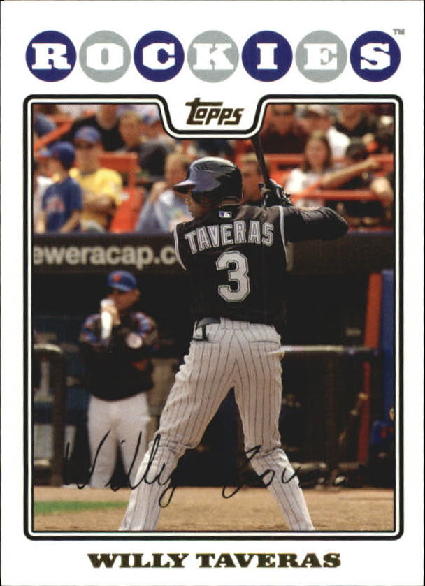 2008 Topps Gold Foil #376 Willy Taveras