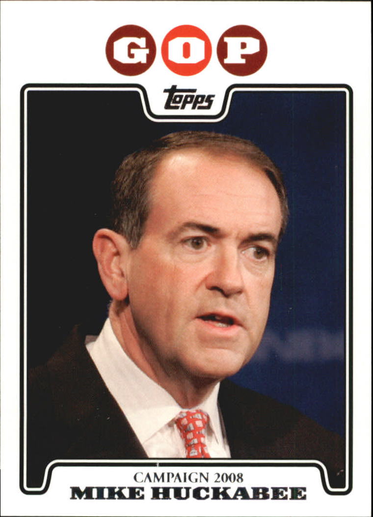 2008 Topps Campaign 2008 #MH Mike Huckabee