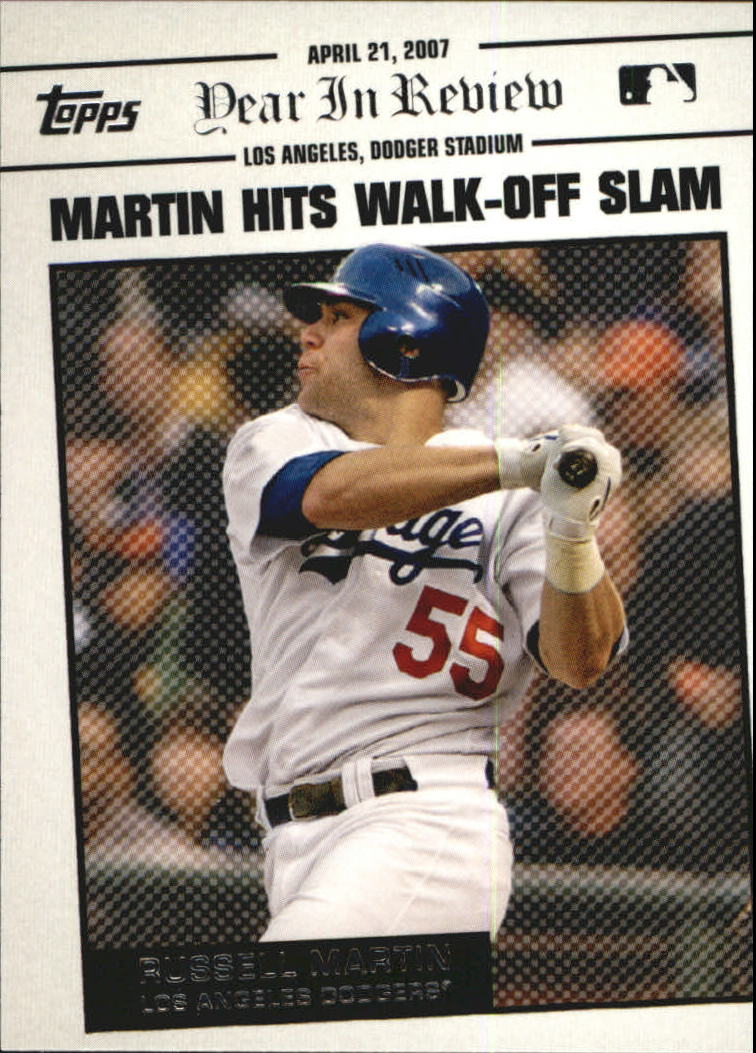 2008 Topps Year in Review #YR21 Russell Martin
