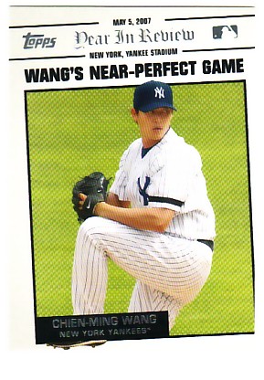 2008 Topps Year in Review #YR35 Chien-Ming Wang