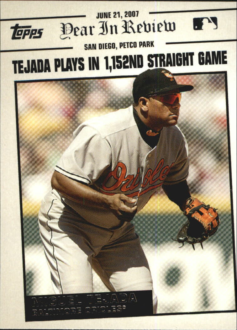 2008 Topps Year in Review #YR82 Miguel Tejada