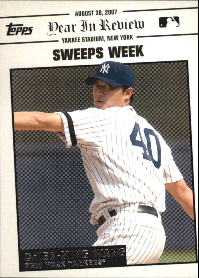 2008 Topps Year in Review #YR149 Chien-Ming Wang
