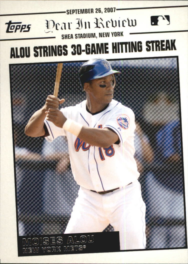 2008 Topps Year in Review #YR176 Moises Alou