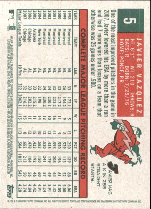 A3901- 2008 Topps Heritage BB Karten 1-259 + Rookies -du Pick- 15 + Gratis US - Bild 316 von 456
