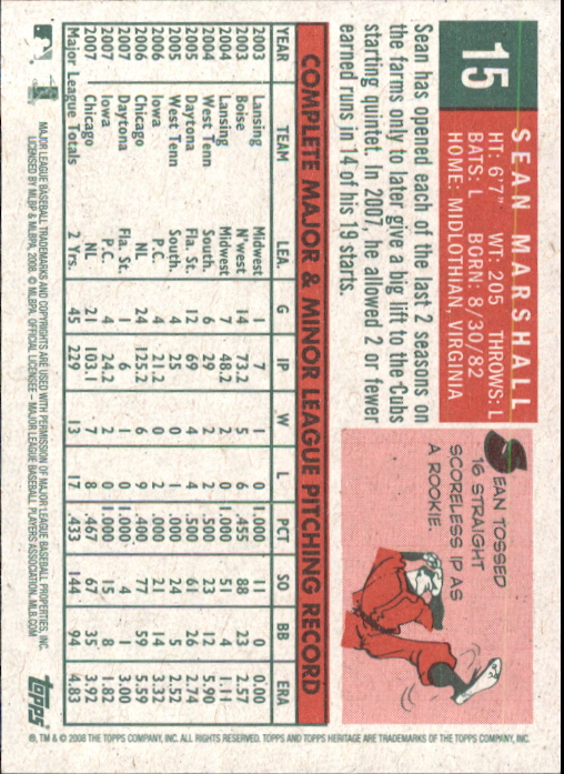 A3901- 2008 Topps Heritage BB Karten 1-259 + Rookies -du Pick- 15 + Gratis US - Bild 84 von 456
