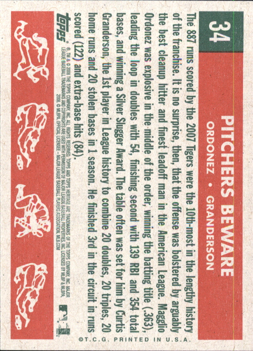 A3901- 2008 Topps Heritage BB Karten 1-259 + Rookies -du Pick- 15 + Gratis US - Bild 403 von 456