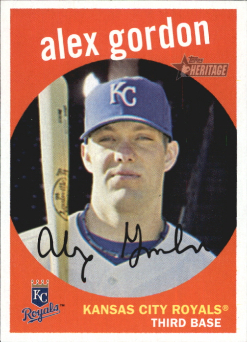 2008 Topps Heritage #86 Alex Gordon