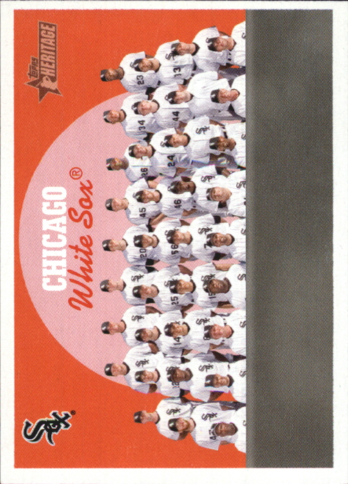 2008 Topps Heritage #94 Chicago White Sox GB SP