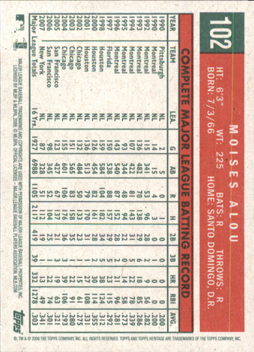 A3901- 2008 Topps Heritage BB Karten 1-259 + Rookies -du Pick- 15 + Gratis US - Bild 361 von 456