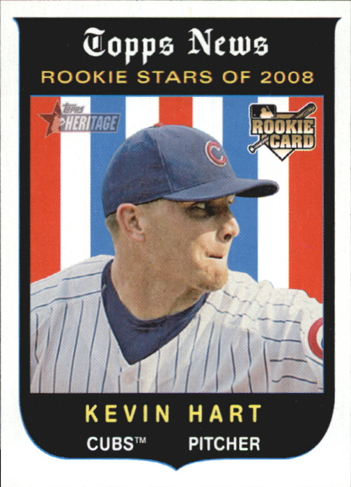 2008 Topps Heritage #128 Kevin Hart (RC)