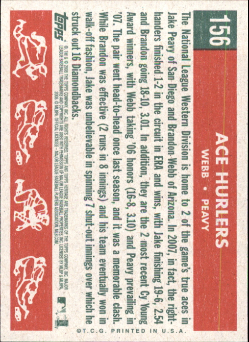 A3901- 2008 Topps Heritage BB Karten 1-259 + Rookies -du Pick- 15 + Gratis US - Bild 259 von 456