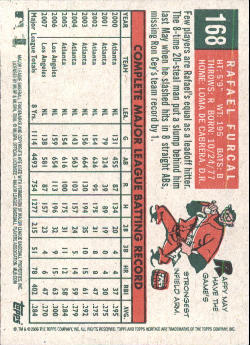 A3901- 2008 Topps Heritage BB Karten 1-259 + Rookies -du Pick- 15 + Gratis US - Bild 182 von 456