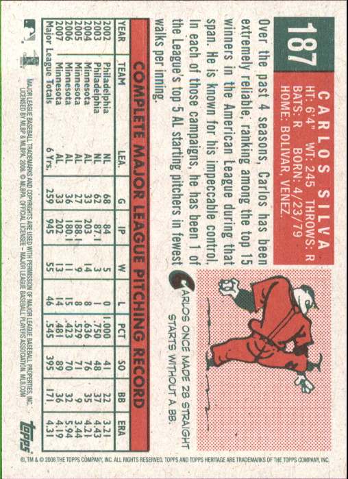 A3901- 2008 Topps Heritage BB Karten 1-259 + Rookies -du Pick- 15 + Gratis US - Bild 290 von 456