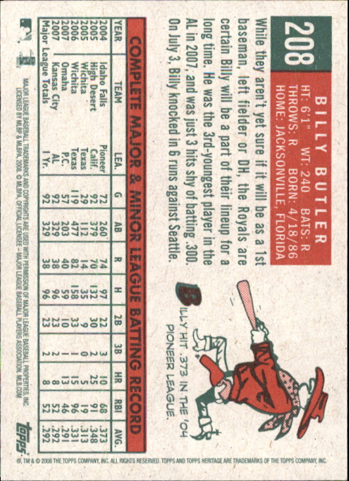 A3901- 2008 Topps Heritage BB Karten 1-259 + Rookies -du Pick- 15 + Gratis US - Bild 31 von 456