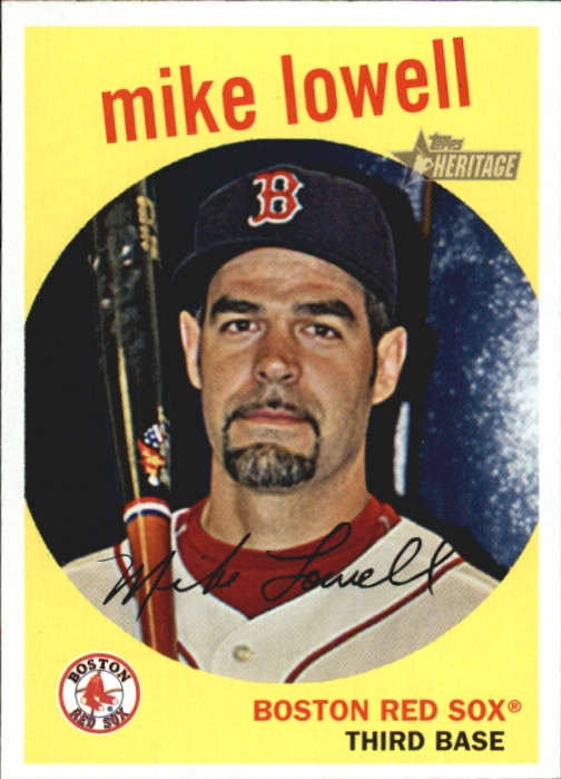 2008 Topps Heritage #220 Mike Lowell