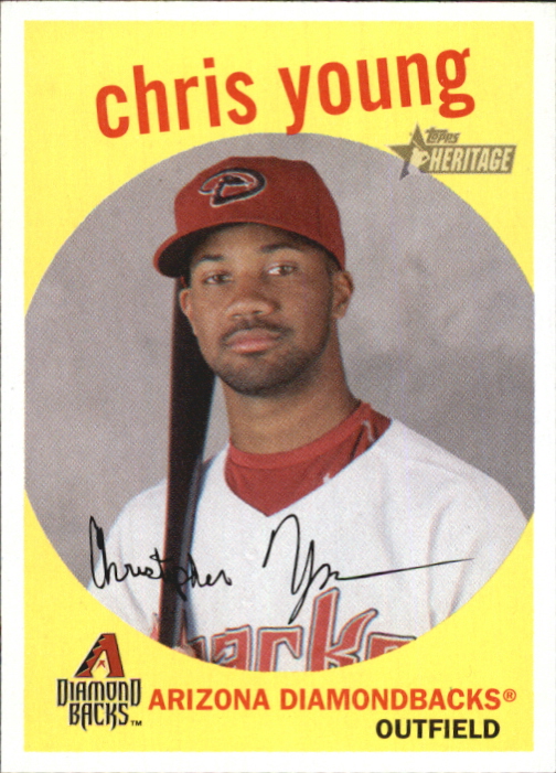 2008 Topps Heritage #229 Chris Young
