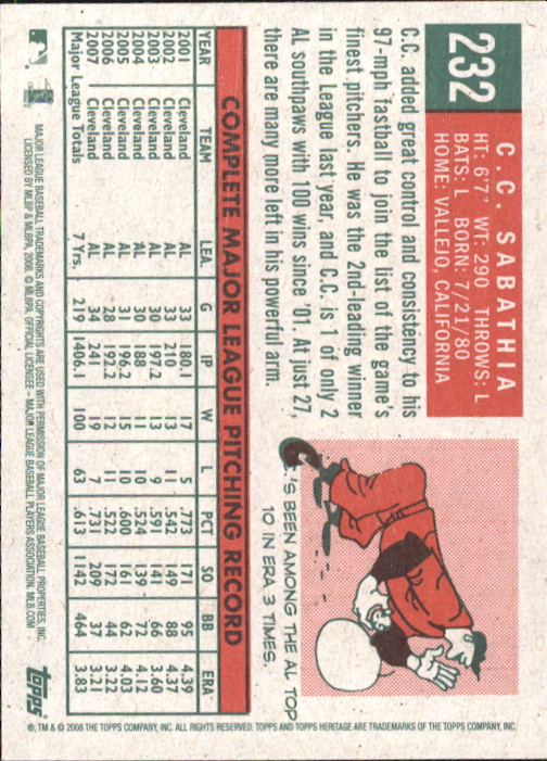 A3901- 2008 Topps Heritage BB Karten 1-259 + Rookies -du Pick- 15 + Gratis US - Bild 201 von 456