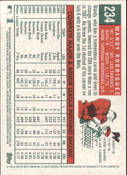 A3901- 2008 Topps Heritage BB Karten 1-259 + Rookies -du Pick- 15 + Gratis US - Bild 57 von 456