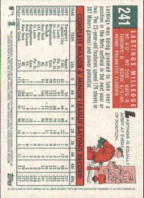 A3901- 2008 Topps Heritage BB Karten 1-259 + Rookies -du Pick- 15 + Gratis US - Bild 62 von 456