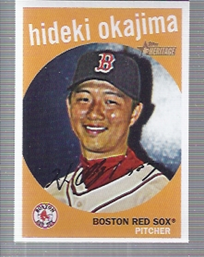 2008 Topps Heritage #358 Hideki Okajima