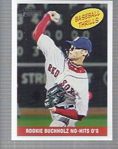 2008 Topps Heritage #369 Clay Buchholz BT