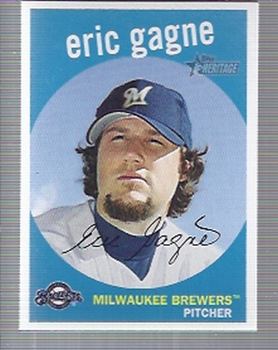 2008 Topps Heritage #395 Eric Gagne