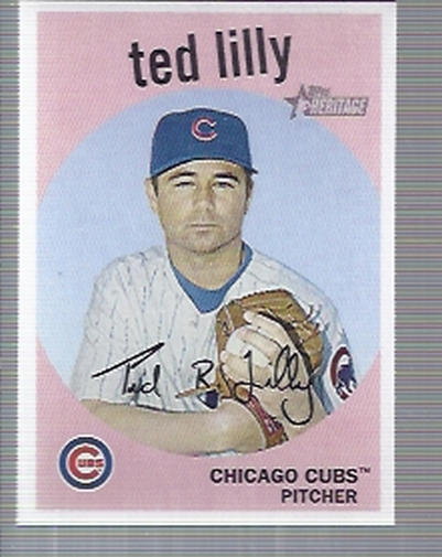 2008 Topps Heritage #399 Ted Lilly