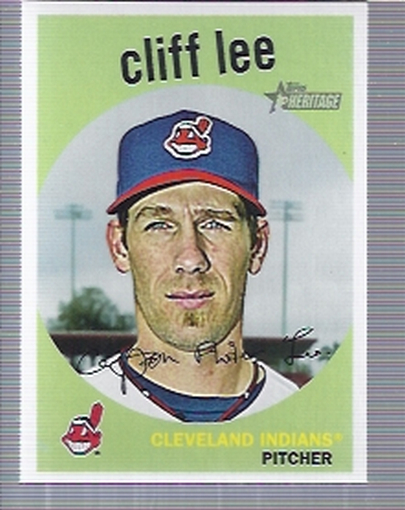2008 Topps Heritage #520 Cliff Lee