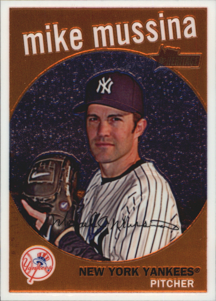 2008 Topps Heritage Chrome #C203 Mike Mussina