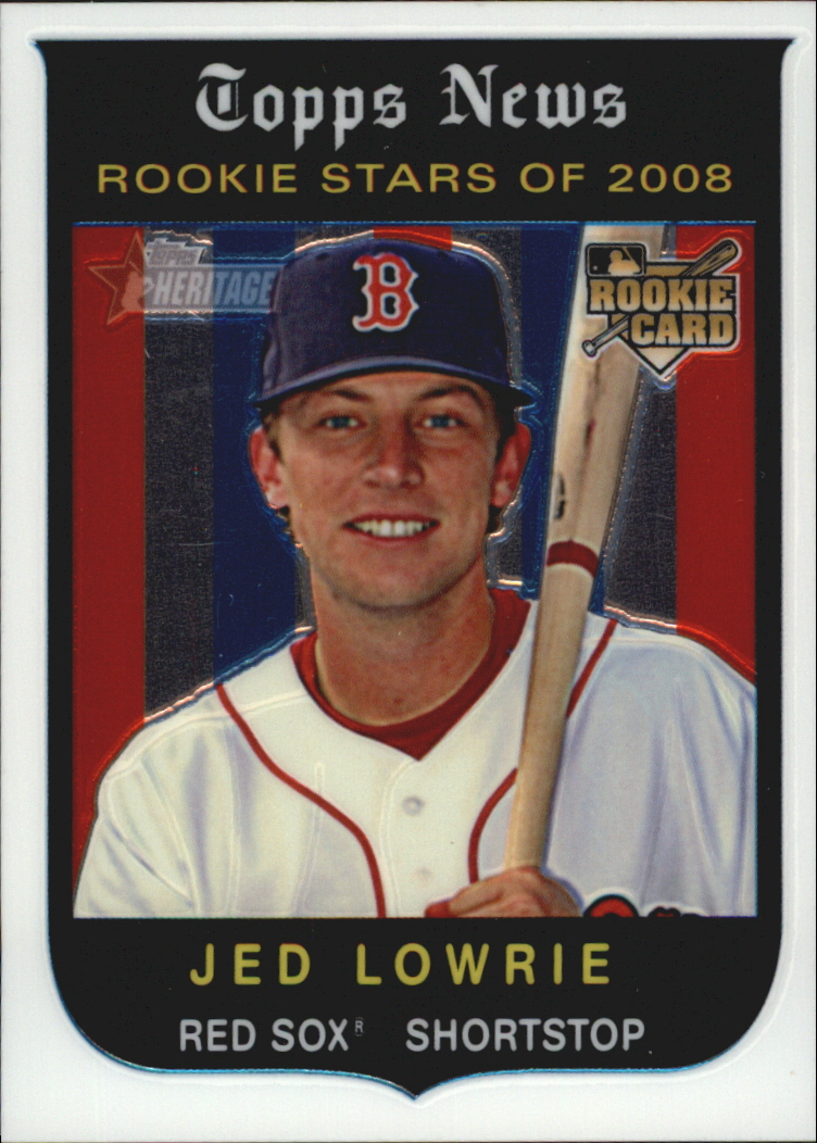2008 Topps Heritage Chrome #C249 Jed Lowrie