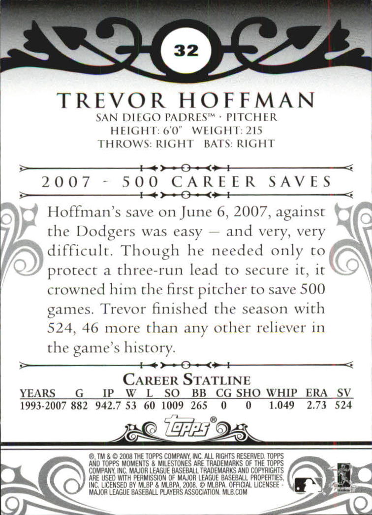 B5342- 2008 Topps Moments and Milestone BB Group1 -You Pick- 15+ FREE US SHIP - Picture 199 of 212