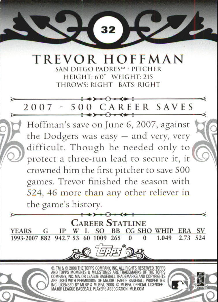 B5342- 2008 Topps Moments and Milestone BB Group1 -You Pick- 15+ FREE US SHIP - Picture 201 of 212