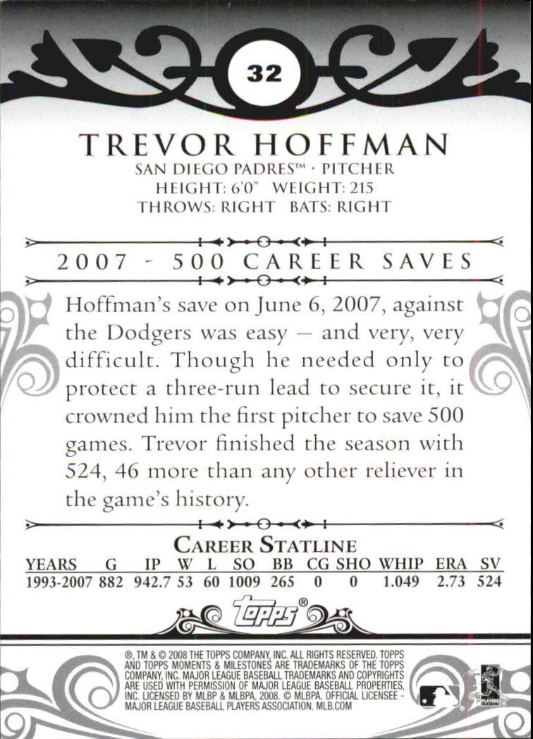B5342- 2008 Topps Moments and Milestone BB Group1 -You Pick- 15+ FREE US SHIP - Picture 208 of 212