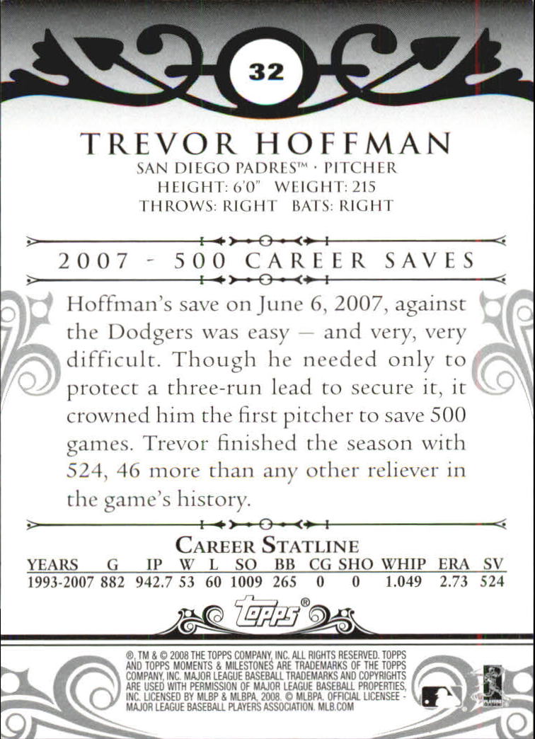B5342- 2008 Topps Moments and Milestone BB Group1 -You Pick- 15+ FREE US SHIP - Picture 210 of 212