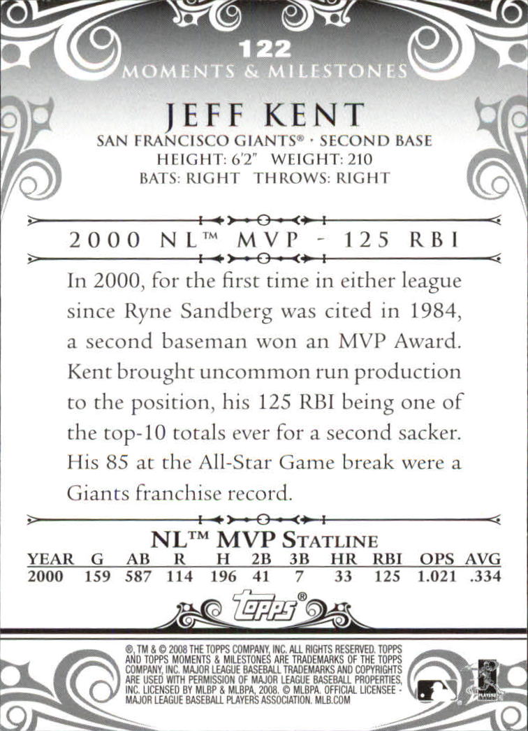 B5342- 2008 Topps Moments and Milestone BB Group1 -You Pick- 15+ FREE US SHIP - Picture 161 of 212