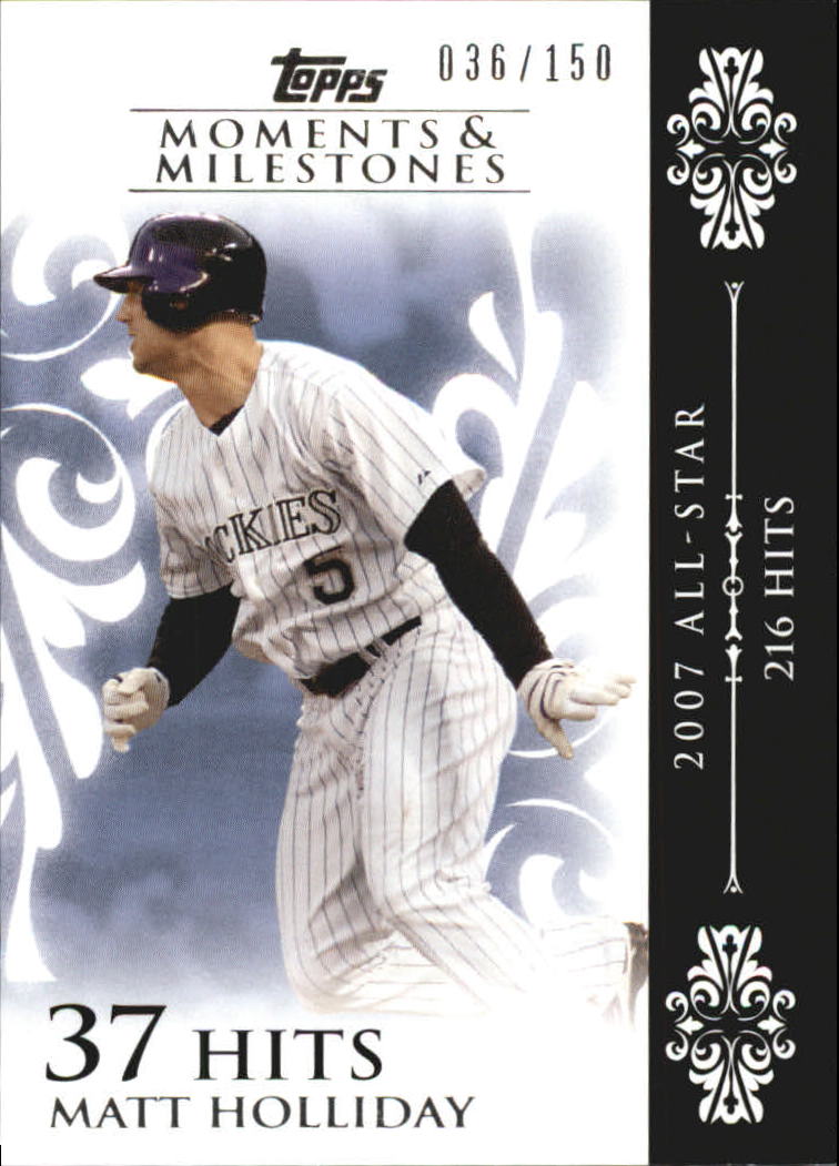 B5342- 2008 Topps Moments and Milestone BB Group1 -You Pick- 15+ FREE US SHIP - Picture 174 of 212