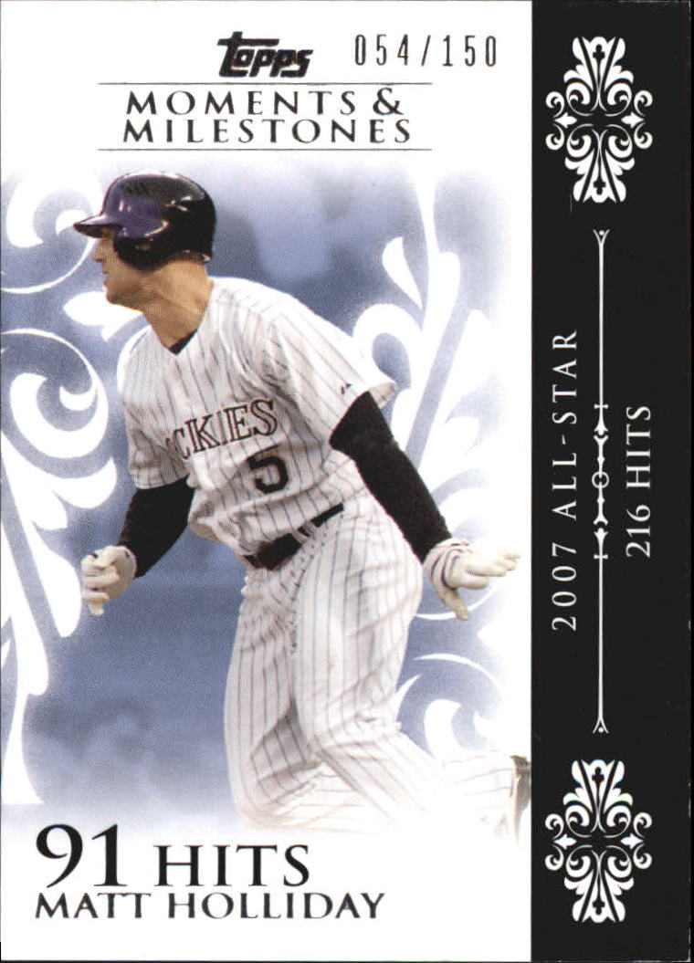 B5342- 2008 Topps Moments and Milestone BB Group1 -You Pick- 15+ FREE US SHIP - Picture 178 of 212