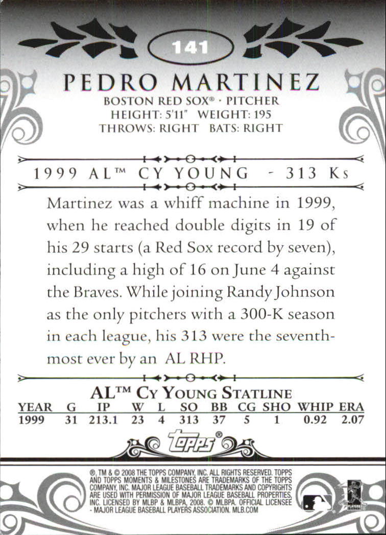 B5342- 2008 Topps Moments and Milestone BB Group1 -You Pick- 15+ FREE US SHIP - Picture 192 of 212