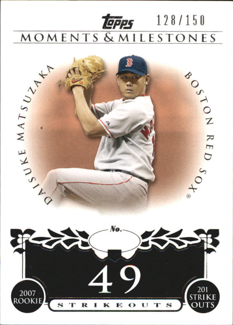 B5342- 2008 Topps Moments and Milestone BB Group1 -You Pick- 15+ FREE US SHIP - Picture 194 of 212