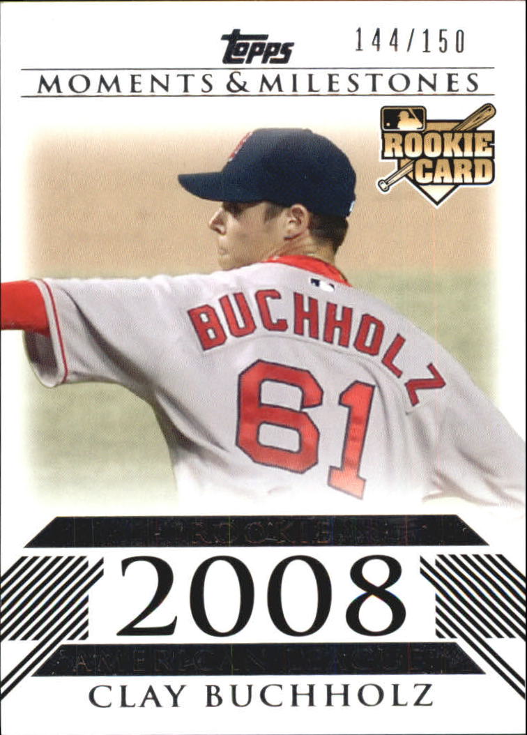 2008 Topps Moments and Milestones #151 Clay Buchholz (RC)