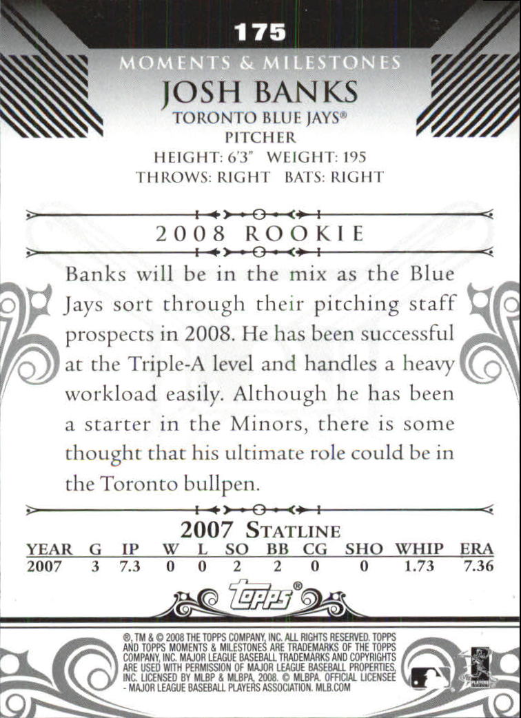 B5342- 2008 Topps Moments and Milestone BB Group1 -You Pick- 15+ FREE US SHIP - Picture 11 of 212