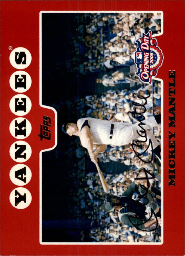 2008 Topps Opening Day #7 Mickey Mantle