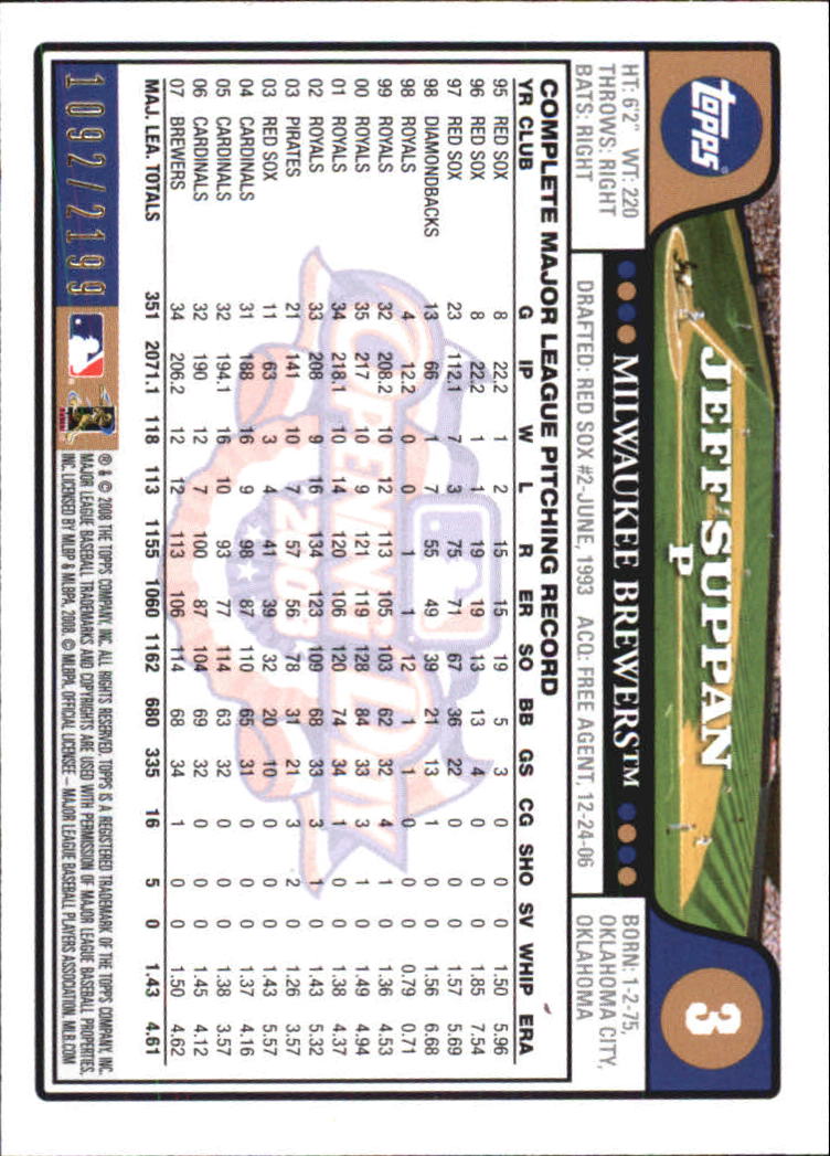 A5784- 2008 Topps Opening Day Gold BB Cards 1-220 -You Pick- 15+ FREE US SHIP - Picture 7 of 423