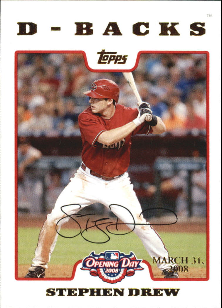 A5784- 2008 Topps Opening Day Gold BB Cards 1-220 -You Pick- 15+ FREE US SHIP - Picture 16 of 423