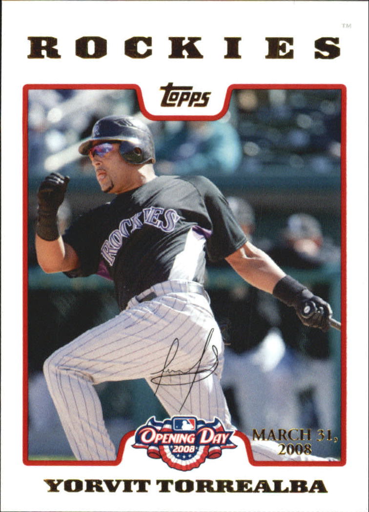 A5784- 2008 Topps Opening Day Gold BB Cards 1-220 -You Pick- 15+ FREE US SHIP - Picture 20 of 423