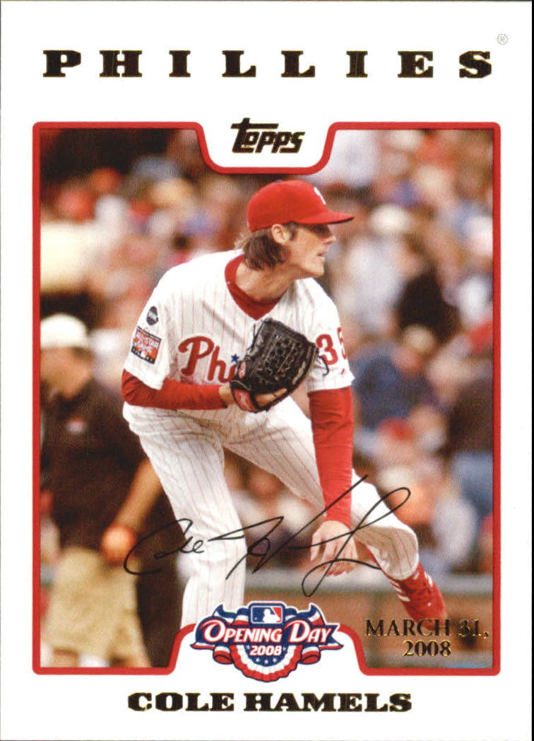 A5784- 2008 Topps Opening Day Gold BB Cards 1-220 -You Pick- 15+ FREE US SHIP - Picture 30 of 423