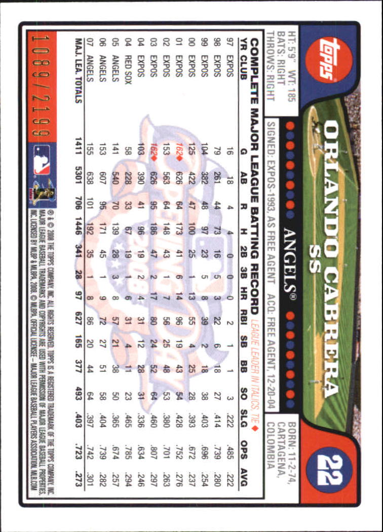 A5784- 2008 Topps Opening Day Gold BB Cards 1-220 -You Pick- 15+ FREE US SHIP - Picture 43 of 423