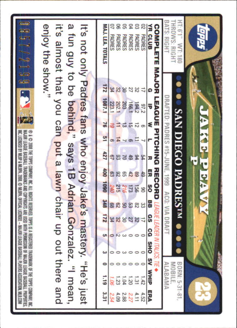 A5784- 2008 Topps Opening Day Gold BB Cards 1-220 -You Pick- 15+ FREE US SHIP - Picture 45 of 423